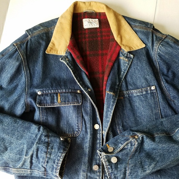 ralph lauren denim coat